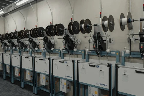 Tasline Australian made using Herzog braiding machines 