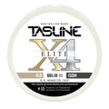 Tasline X4 Solid Elite braid spool, 4lb 150m, PE 1.0, average test 7.9lb — white spool with printed Tasline label
