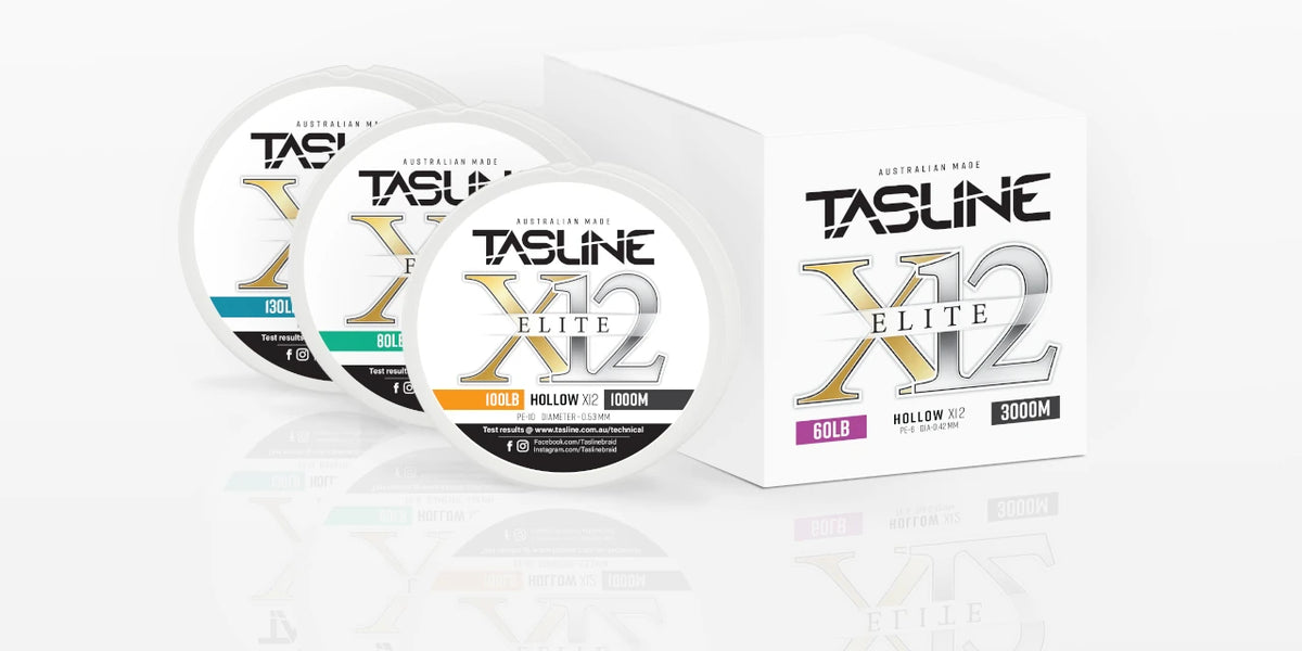 Tasline X12 Hollow Elite Braid