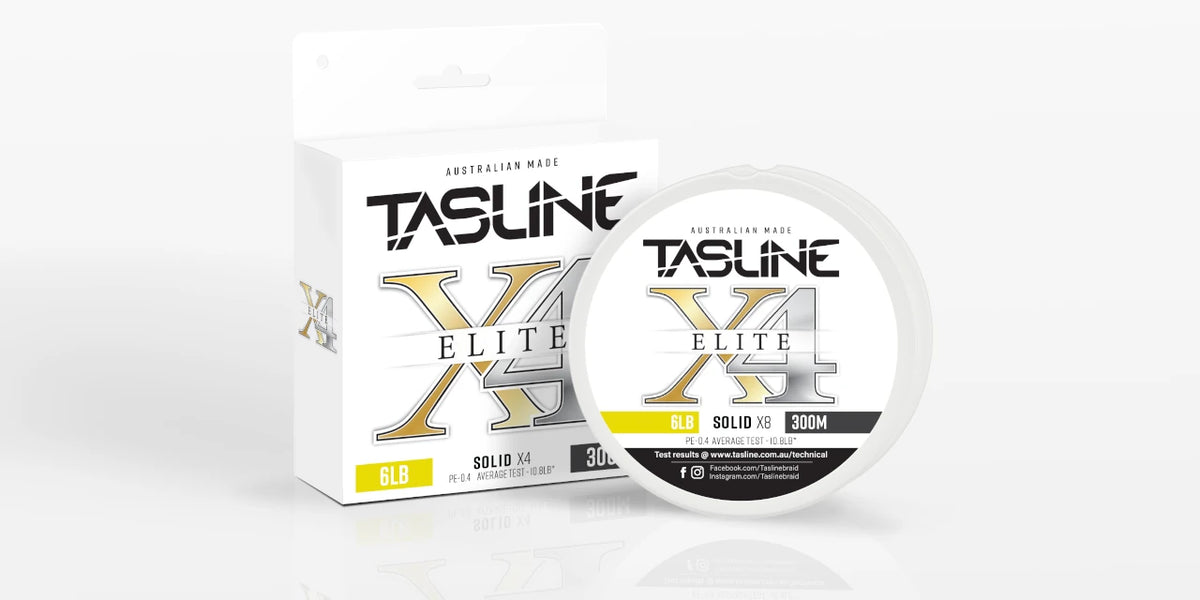 Tasline X4 Solid Elite Braid