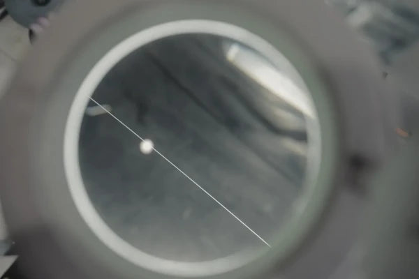 Tasline braid laser diameter scanning process